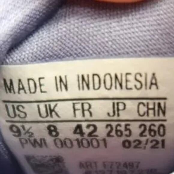 Adidas Shoes Womens 9.5 Supernova Athletic Running Sneaker Purple Active Comfort - Picture 12 of 16